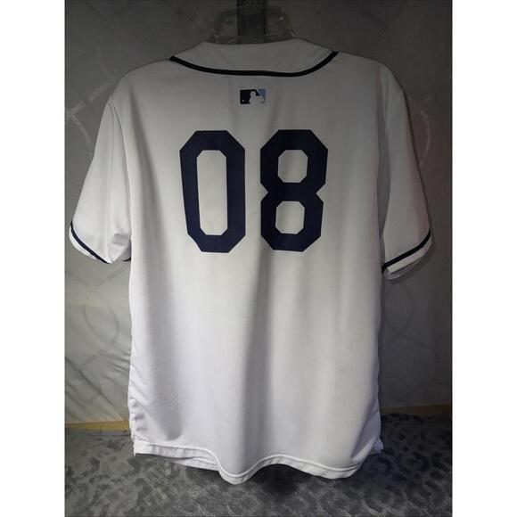 Match-Up MLB Tampa Bay Rays Reversible # 08 & #98 Baseball Jersey Size Medium - Picture 4 of 15